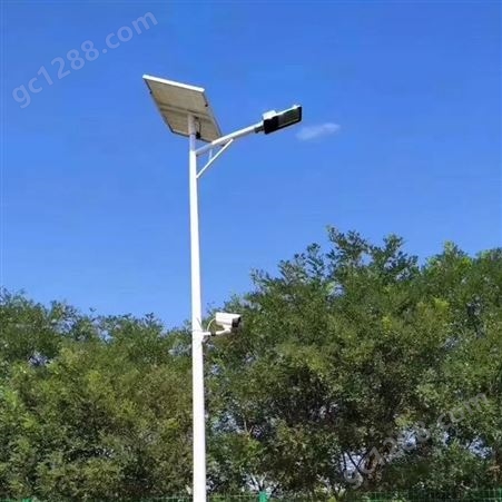 太阳能监控灯 智慧路灯 供应 螺旋臂灯 6米 款式可定制 规格齐全