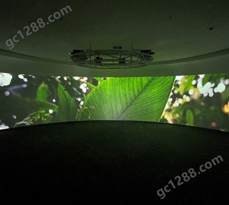 数字化展厅展馆多通道弧幕投影,折幕、异形投影