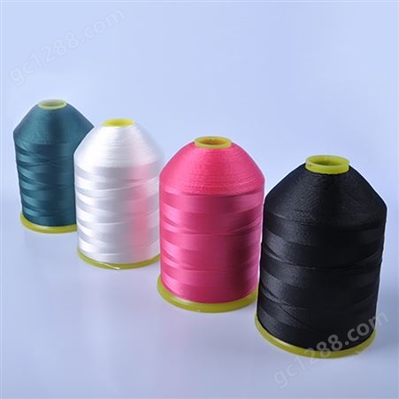英明 箱包涤纶高强线 150D300D纺织服装用双股三股线定制